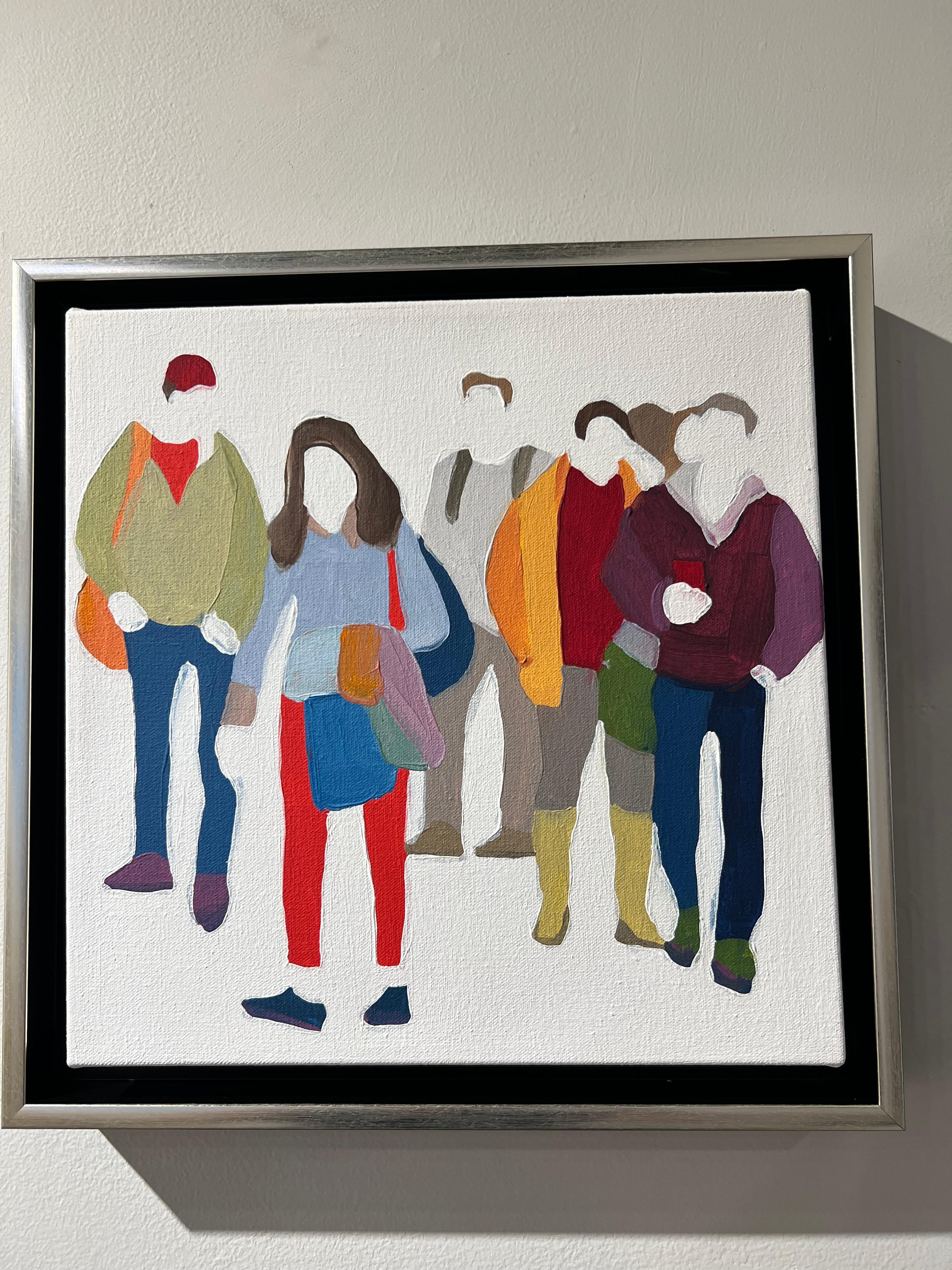 Zentraler Bezirk II – Painting von Sherry Czekus
