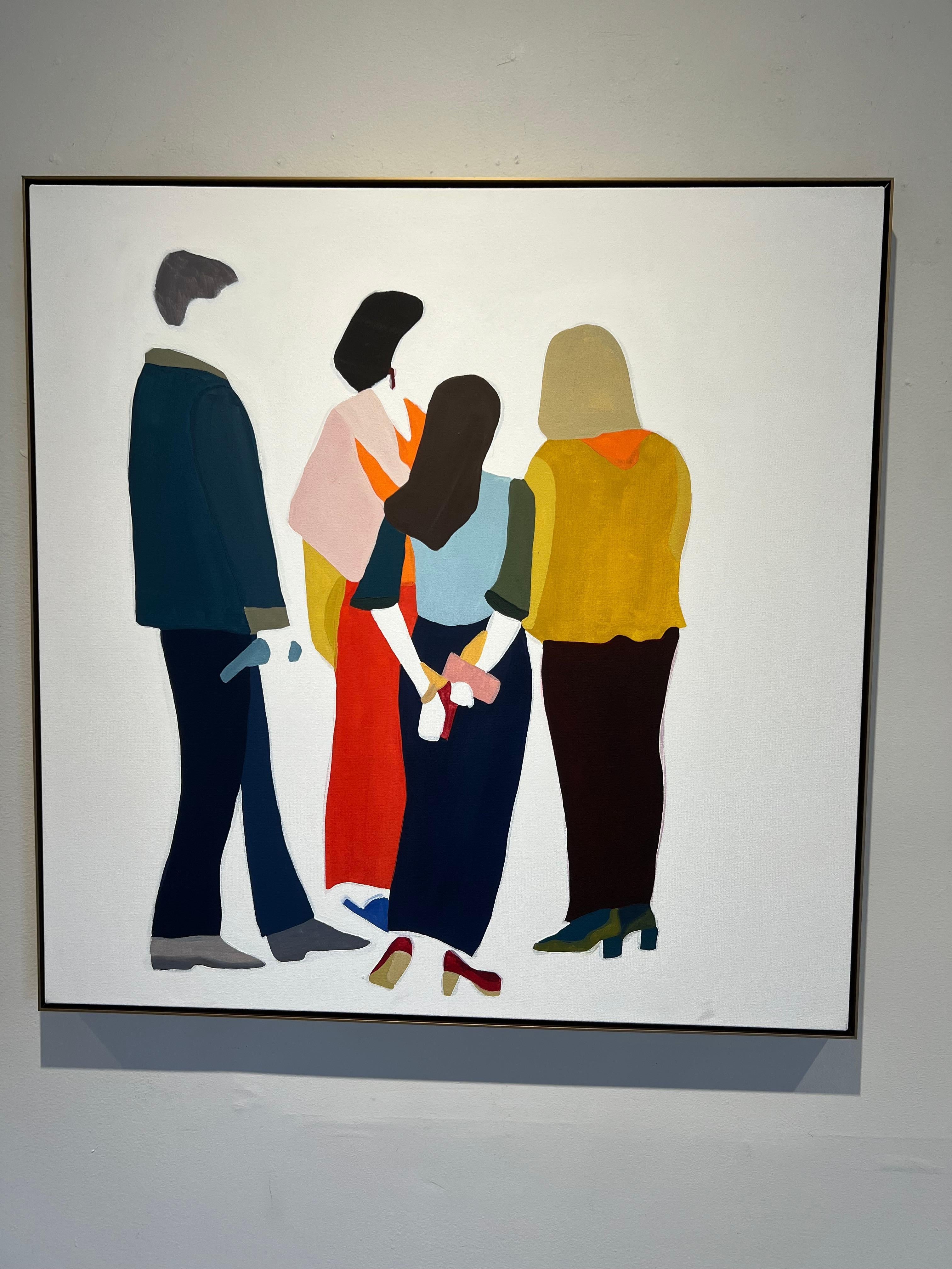 Sherry Czekus Abstract Painting - Opening Night, I