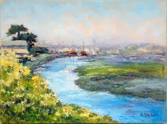 Moss Landing Landscape - Plein Air in Oil on Canvas