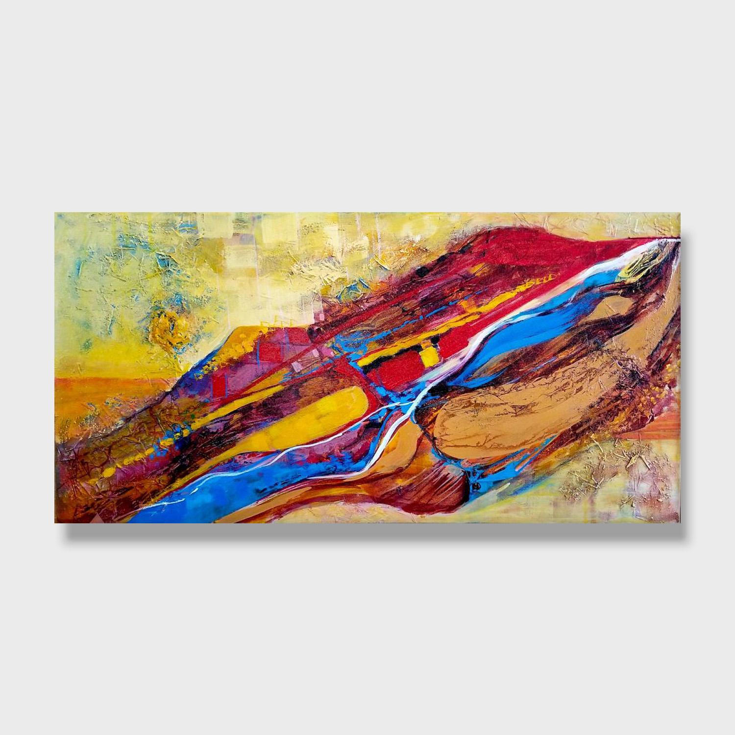 Abstract Landscape Titled, 