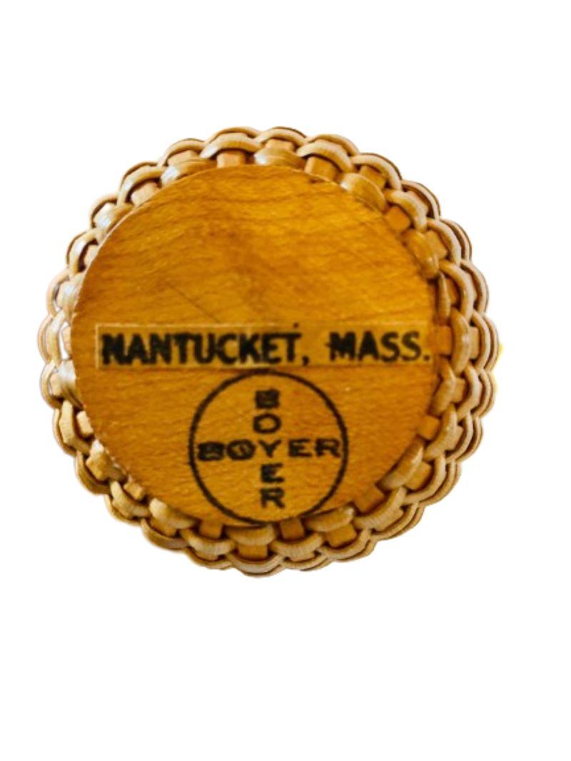 Américain Panier « One Egg » de Sherwin Boyer à Nantucket, vers 1960. en vente