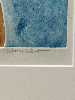 "Le Grand Petit Dejeuner One" Etching by Sherry Schrut