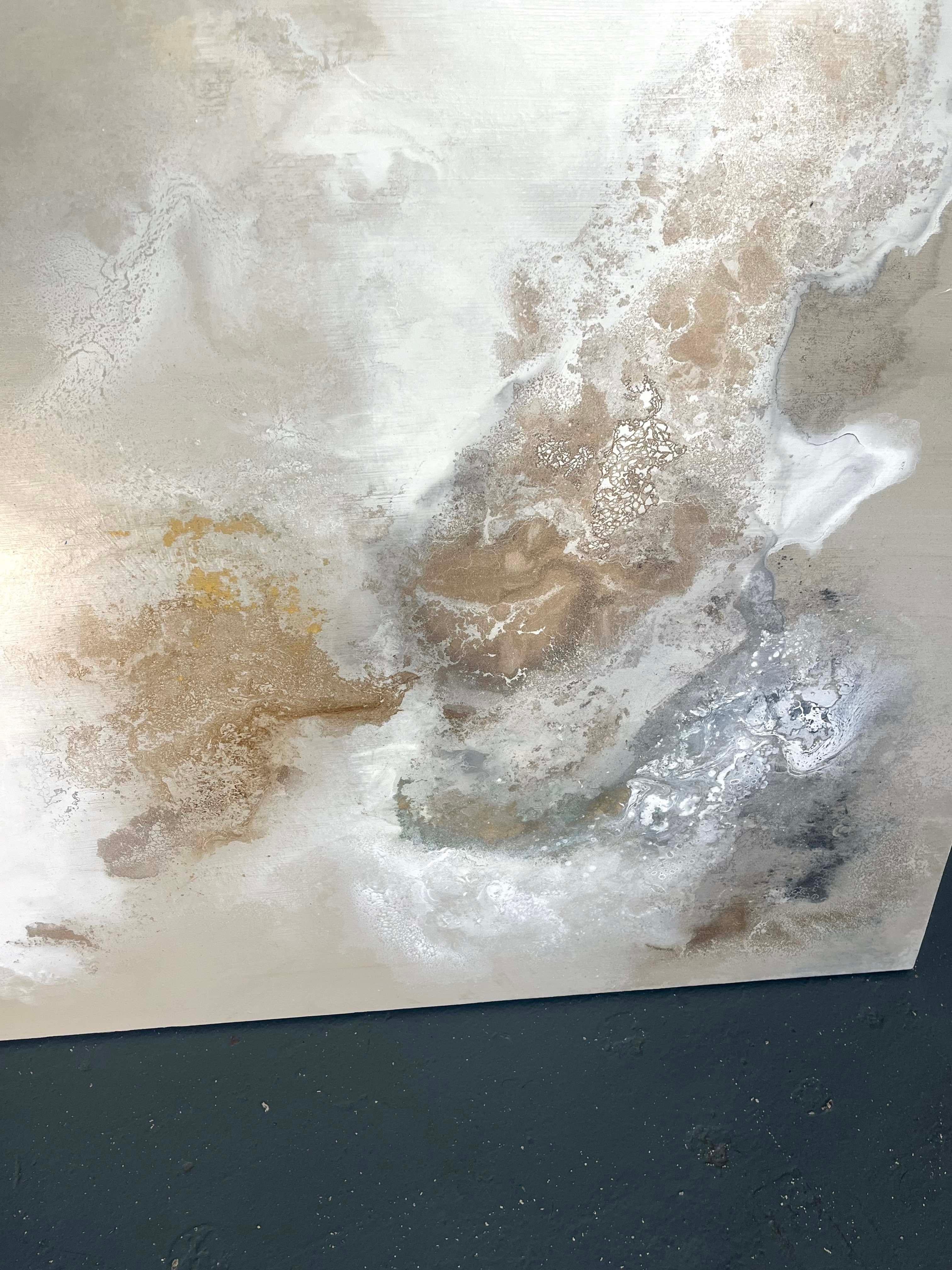 Dunas de arena 2 - Painting Abstracto de Sheryl Daane Chestnut