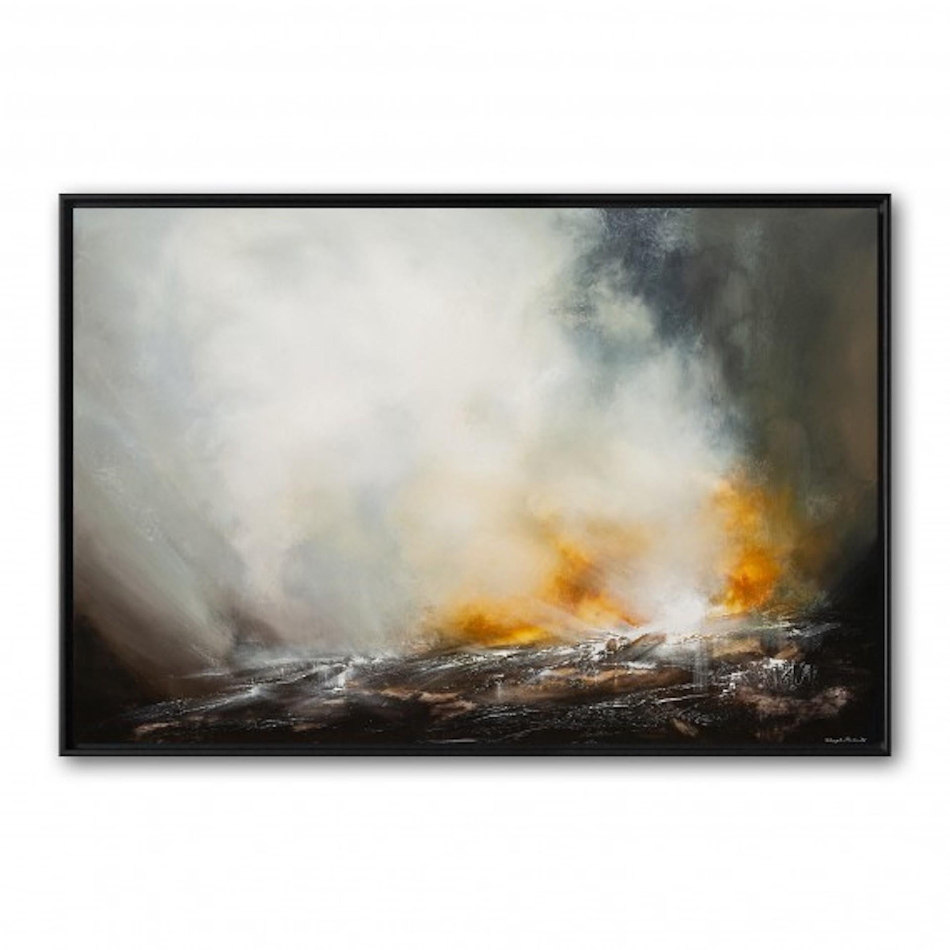 Sheryl Roberts, Our Path, Moorland Landscape Art, Original Ölgemälde im Angebot 1