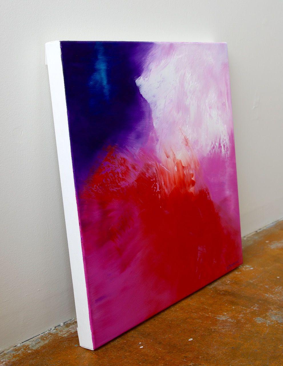 Segreto, Pittura, Olio su tela - Painting di Sheryl Tempchin