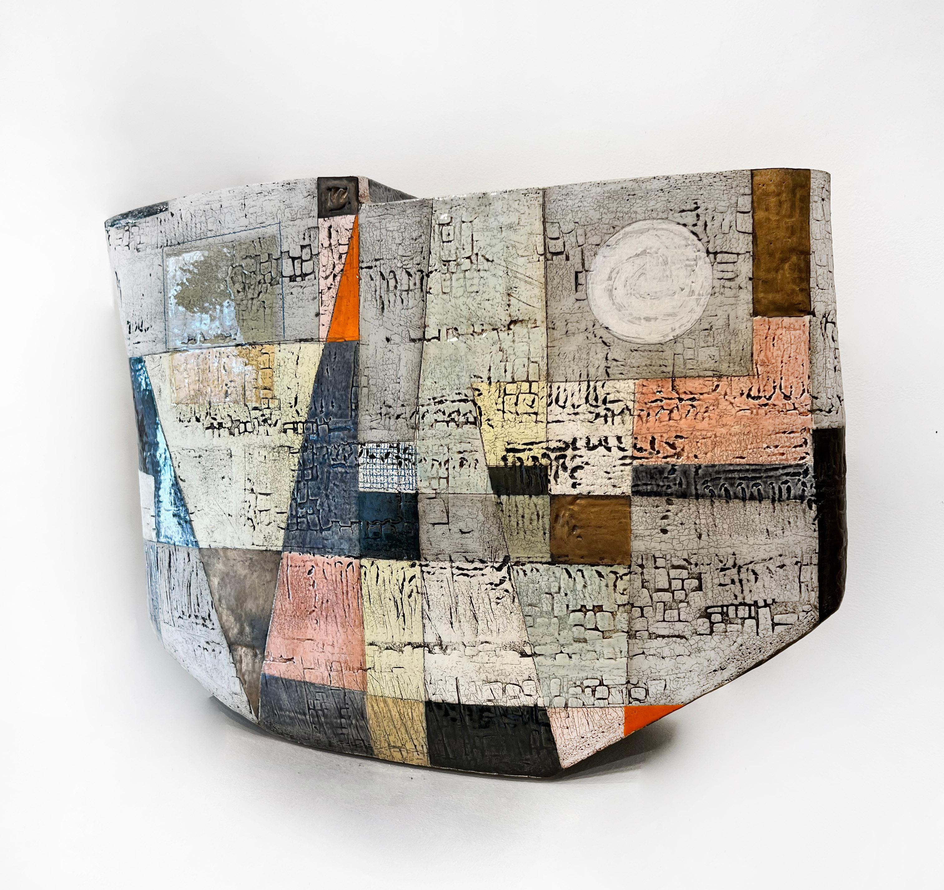 Contemporary Abstract sculpture, Sheryl Zacharia, Mosaic Sky 1