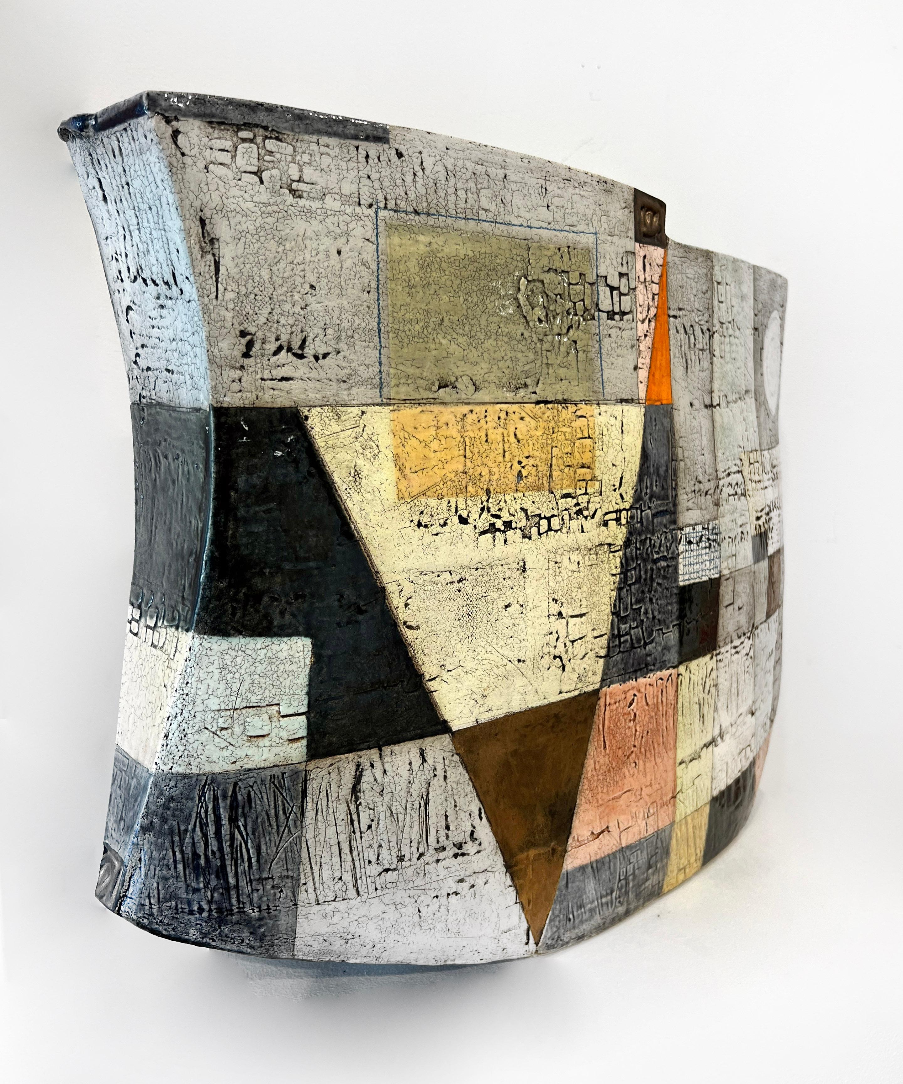 Contemporary Abstract sculpture, Sheryl Zacharia, Mosaic Sky 2