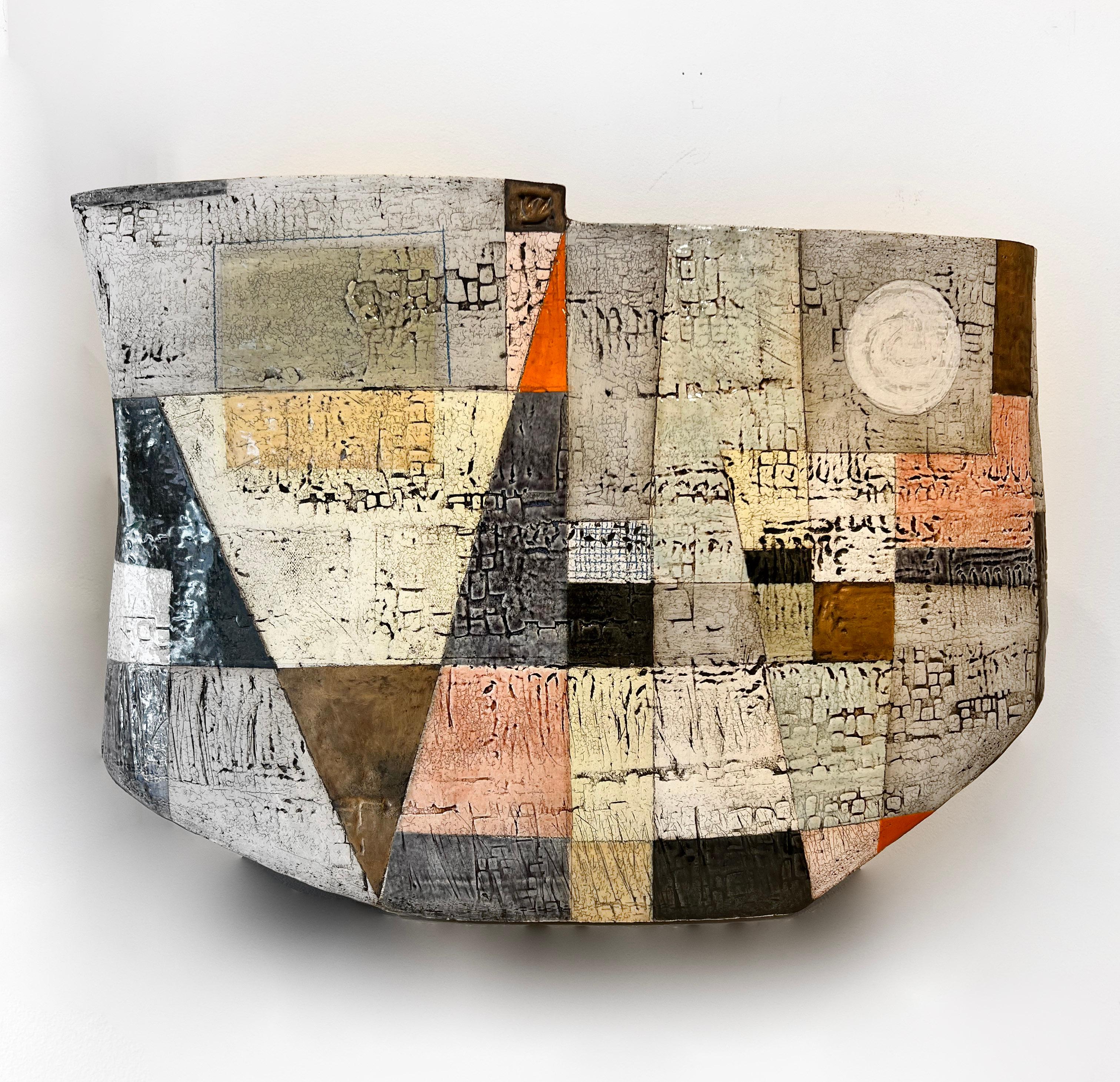 Contemporary Abstract sculpture, Sheryl Zacharia, Mosaic Sky 4