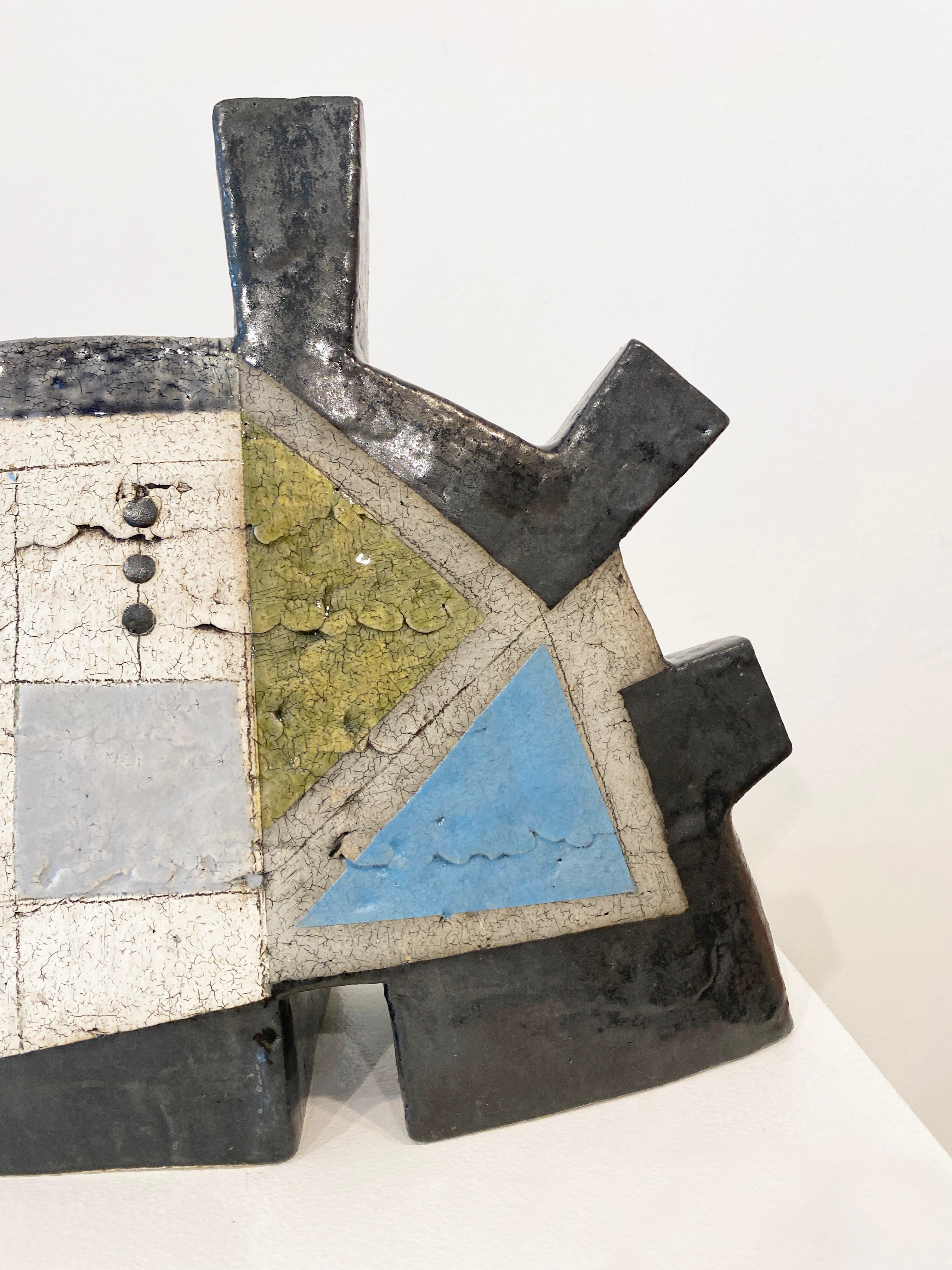Contemporary Abstract sculpture, Sheryl Zacharia, Seaworthy 1