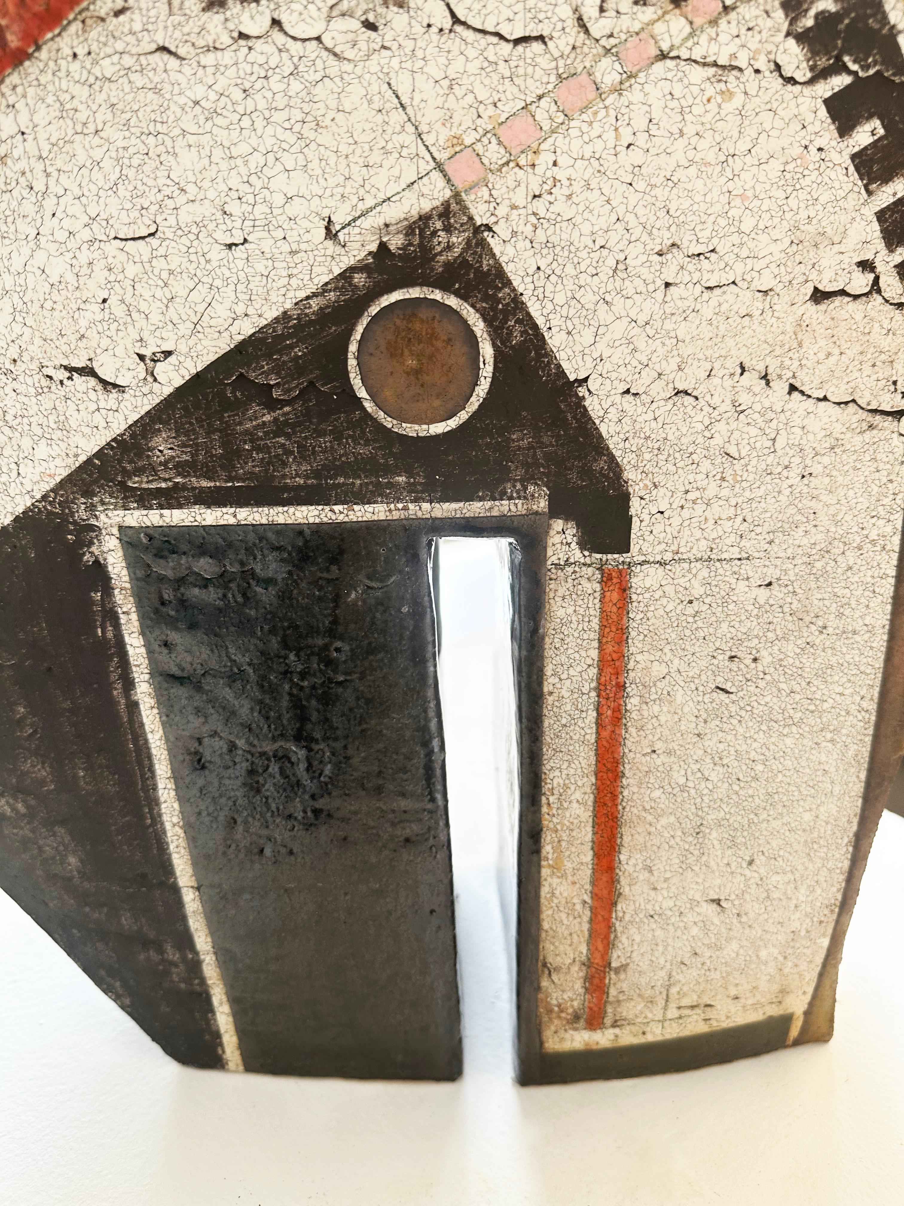 Contemporary Ceramic Abstract Sculpture by Sheryl Zacharia 'Wild Thing' For Sale 5