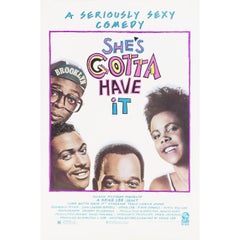 She's Gotta Have It 1986 U.S. One Sheet Film Poster