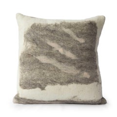 Shetland Wool Rose Pillow, Medium - Heritage Sheep Collection