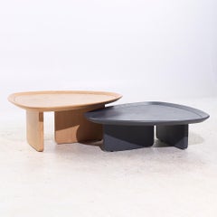 Shewekar Elgharably Oak Organic Couchtisch - Paar