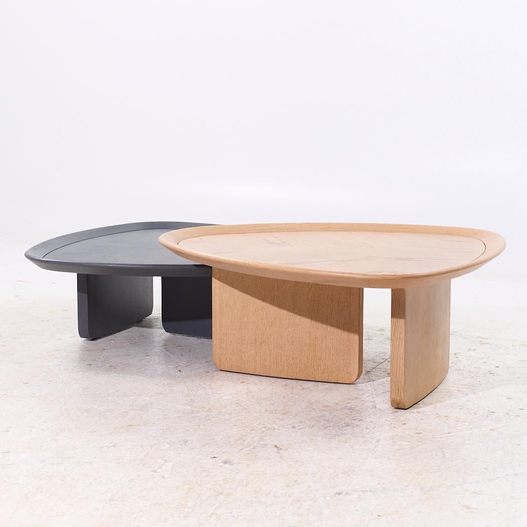 Shewekar Elgharably Oak Organic Coffee Table - Pair For Sale 1