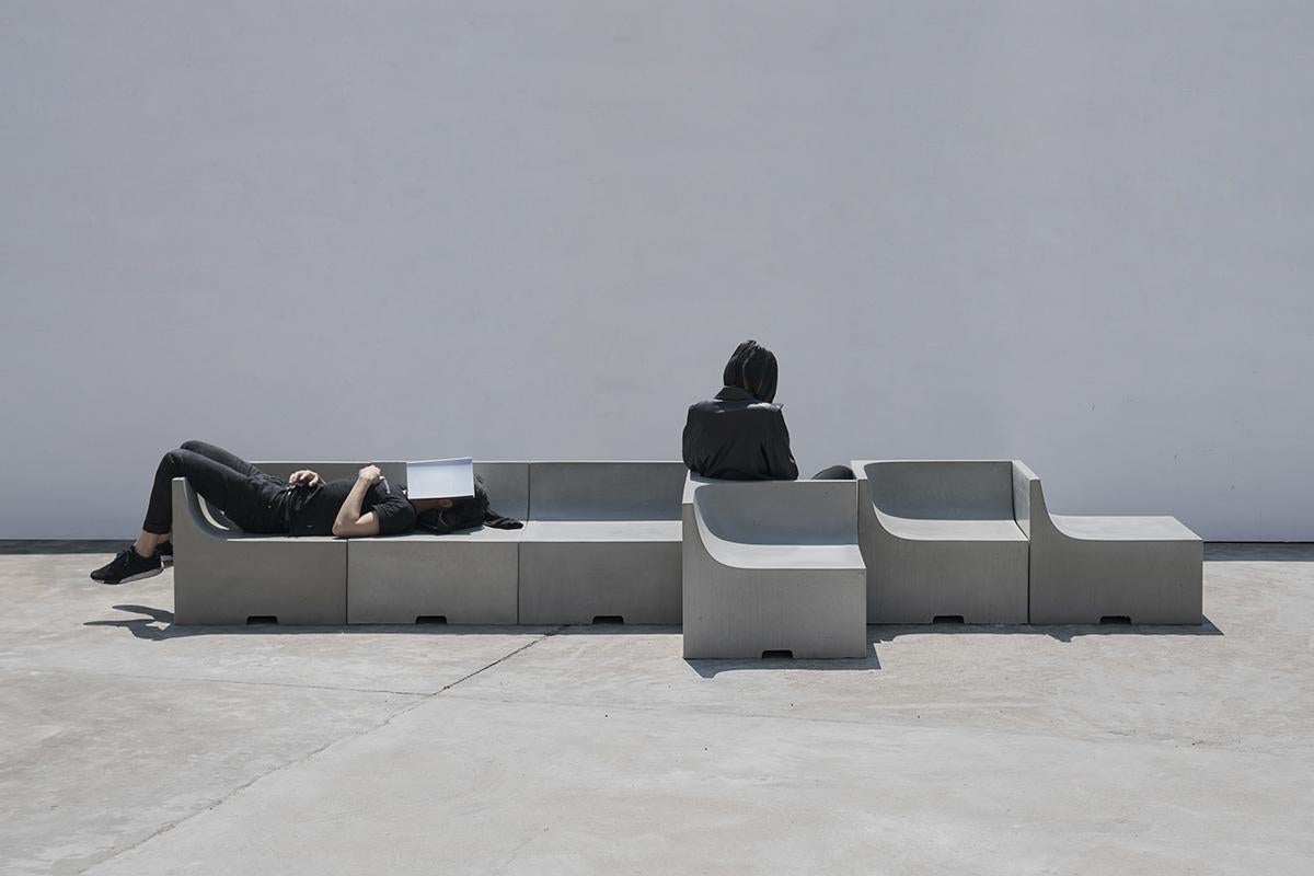 modular concrete furniture