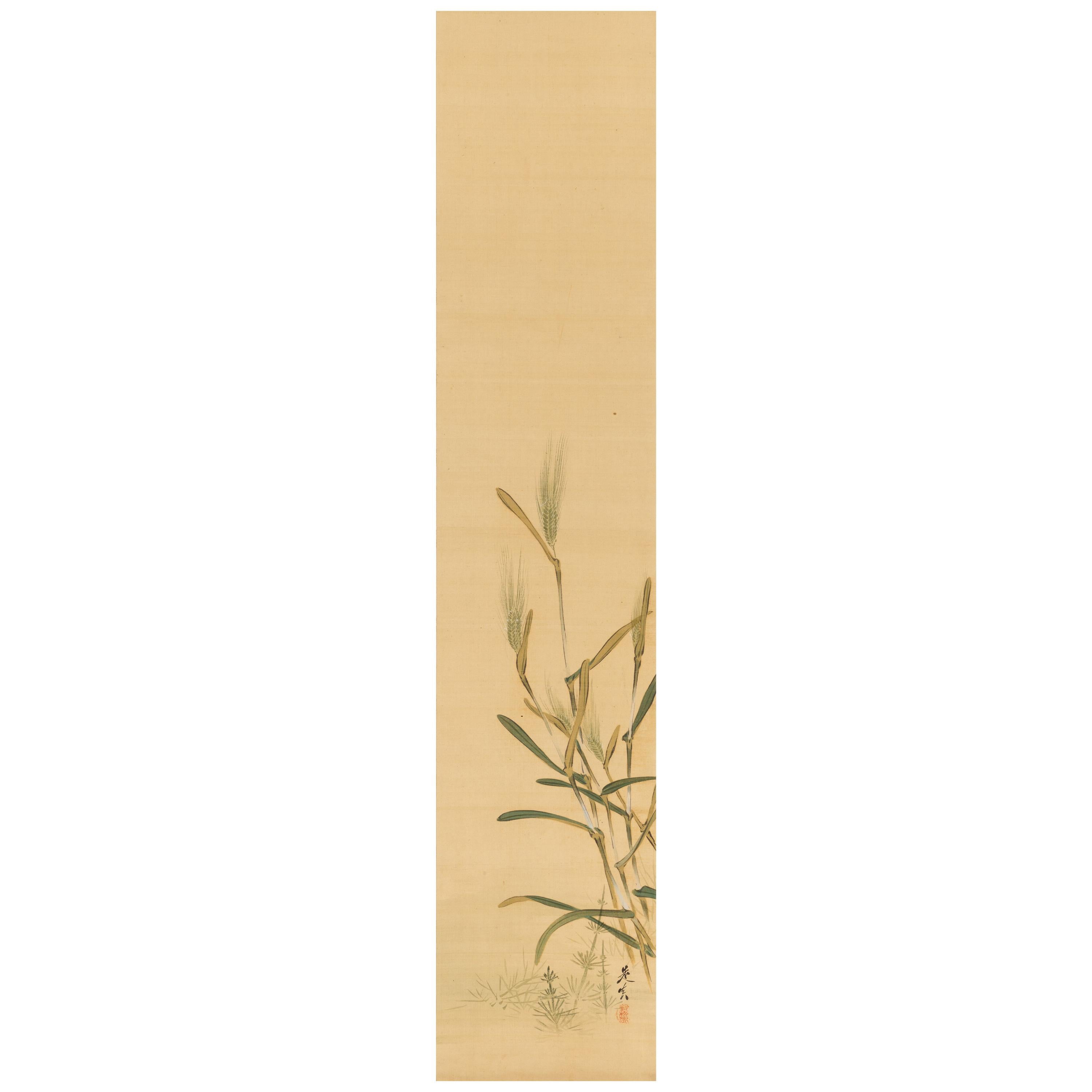Shibata Zeshin ‘1807-1891’, Barley For Sale