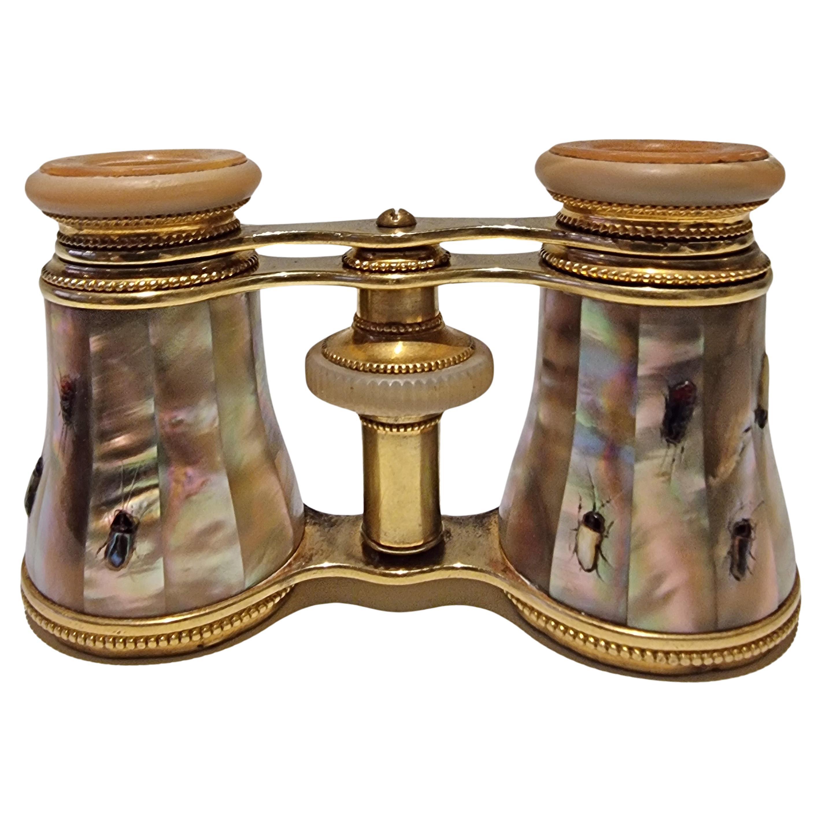 Shibayama Mother of Pearl Opera Glasses by Lemaire