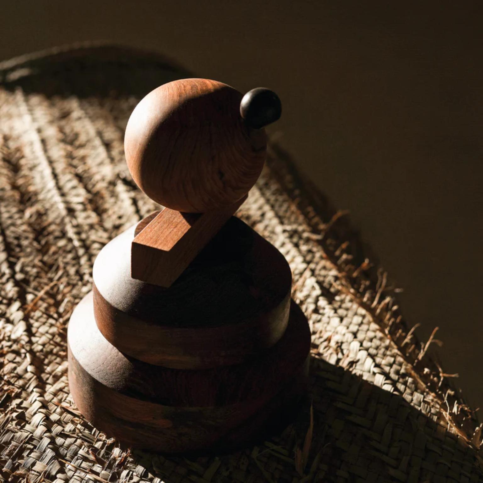Indiano Scultura Shibui 03 di WANAS in vendita