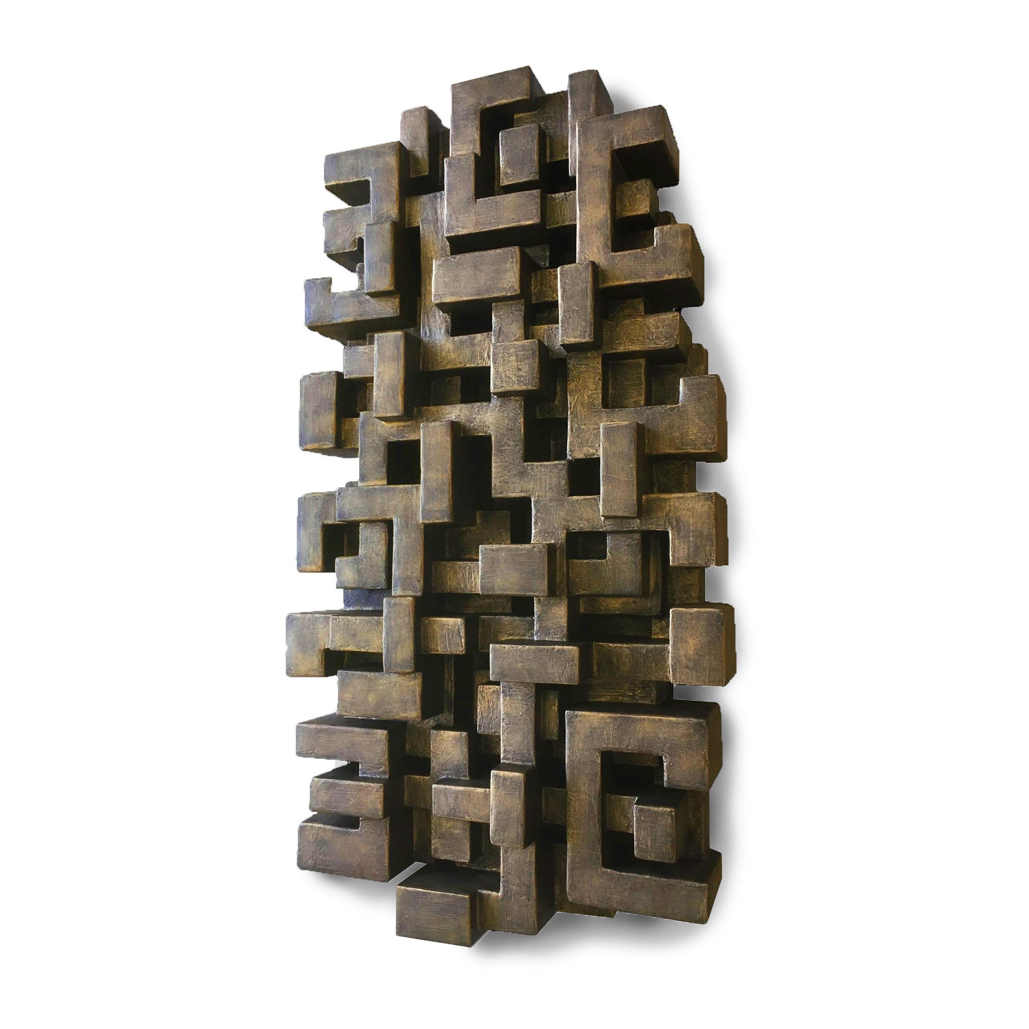 Shibuya wall sculpture by Daniel Schneiger
Dimensions: D 71 x W 137 x H 18 cm
Materials: wood, foam, resin and paint
Custom sizes available. Custom finishes available. Please contact us.

Dan Schneiger
As an architect and artist, I’ve always