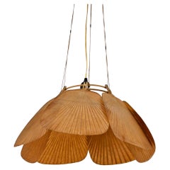 "Shichi" Uchiwa Hanging Lamp by Ingo Maurer for Design M, 1970s