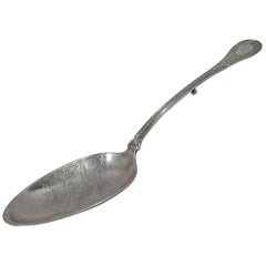 Shiebler Sterling Silver Stuffing Spoon in Aesthetic Gipsy Pattern