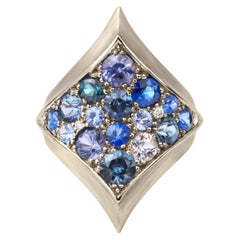 Shield Winter Gemstones Ring by Capucine H