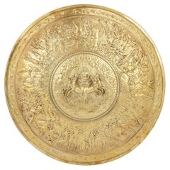 'Shield of Achilles', a Monumental and Important Silver Gilt Shield