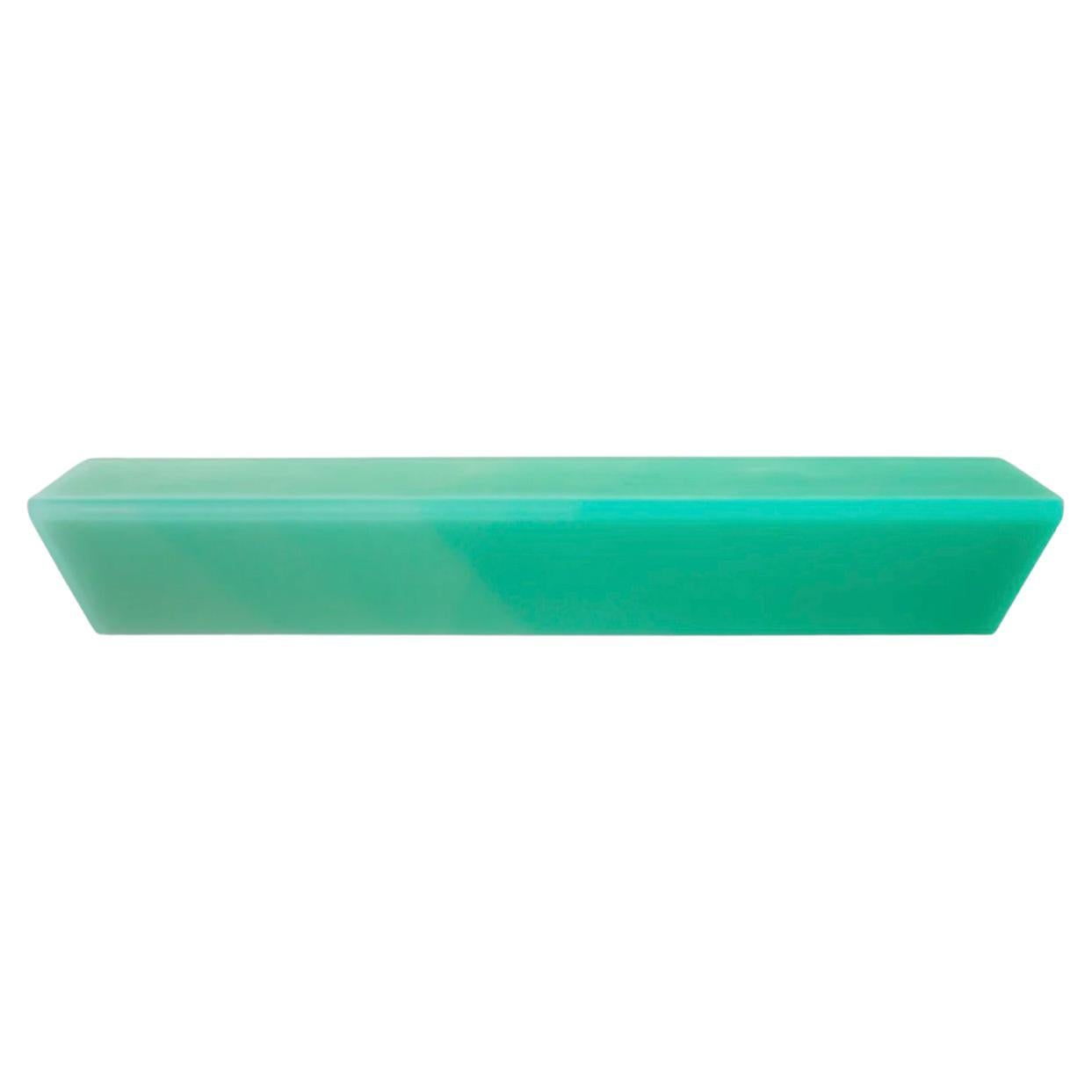 Shift Resin Shelf in Green by Facture Studio, Represented by Tuleste Factory For Sale