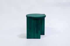 Shift Table, solid ash minimalist and modern side table by Studio Yann Gandon