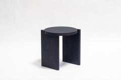 Shift Side Table by Studio Yann Gandon, Solid Ash, CNC Cut, Denmark