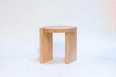 Shift Side Table by Studio Yann Gandon in Solid Beech