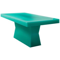 "Shift Table w/Pool", Resin, Wood, 2018, Facture Studio
