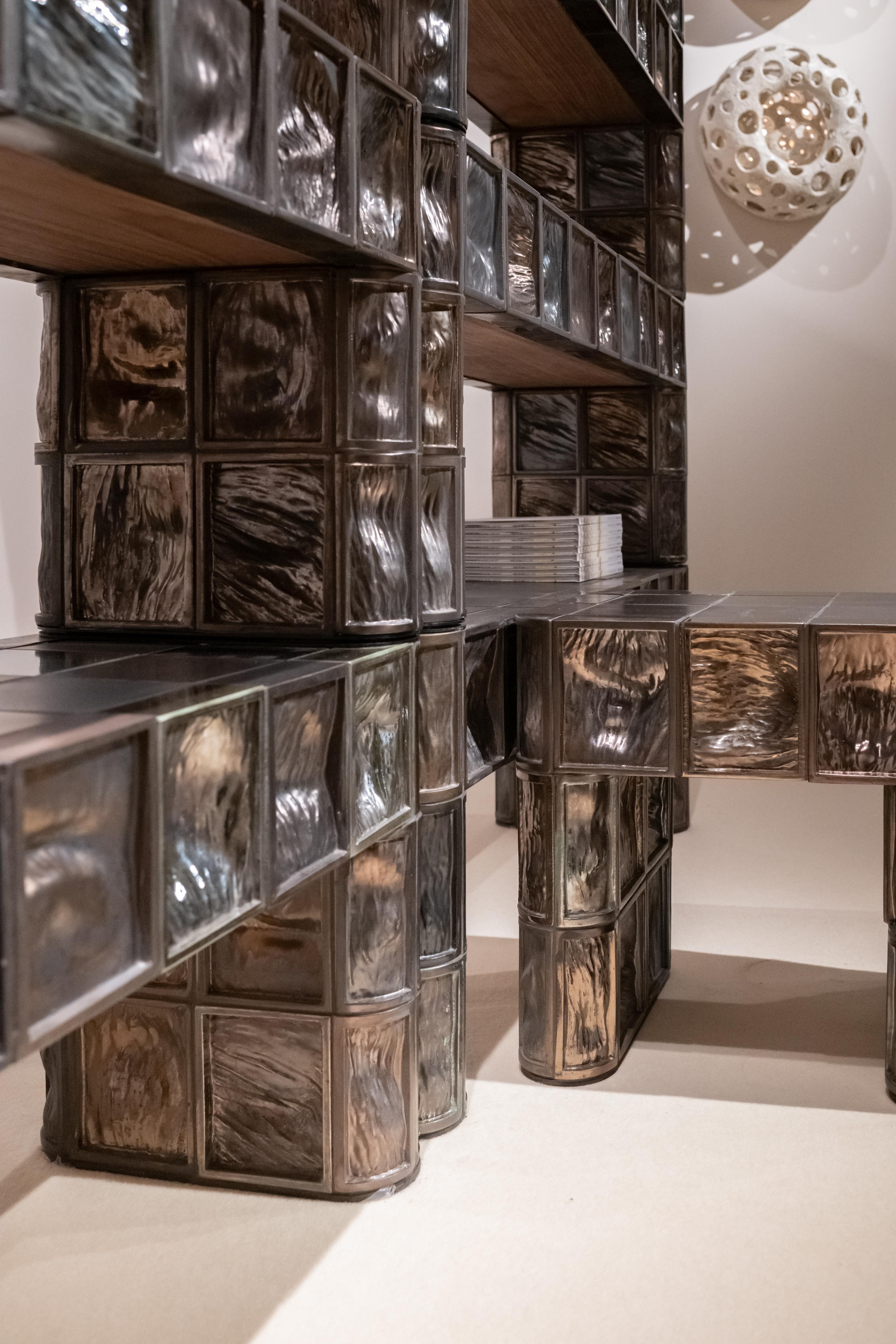 Librería y estanterías Shifting Forms de Rem Atelier en venta 4