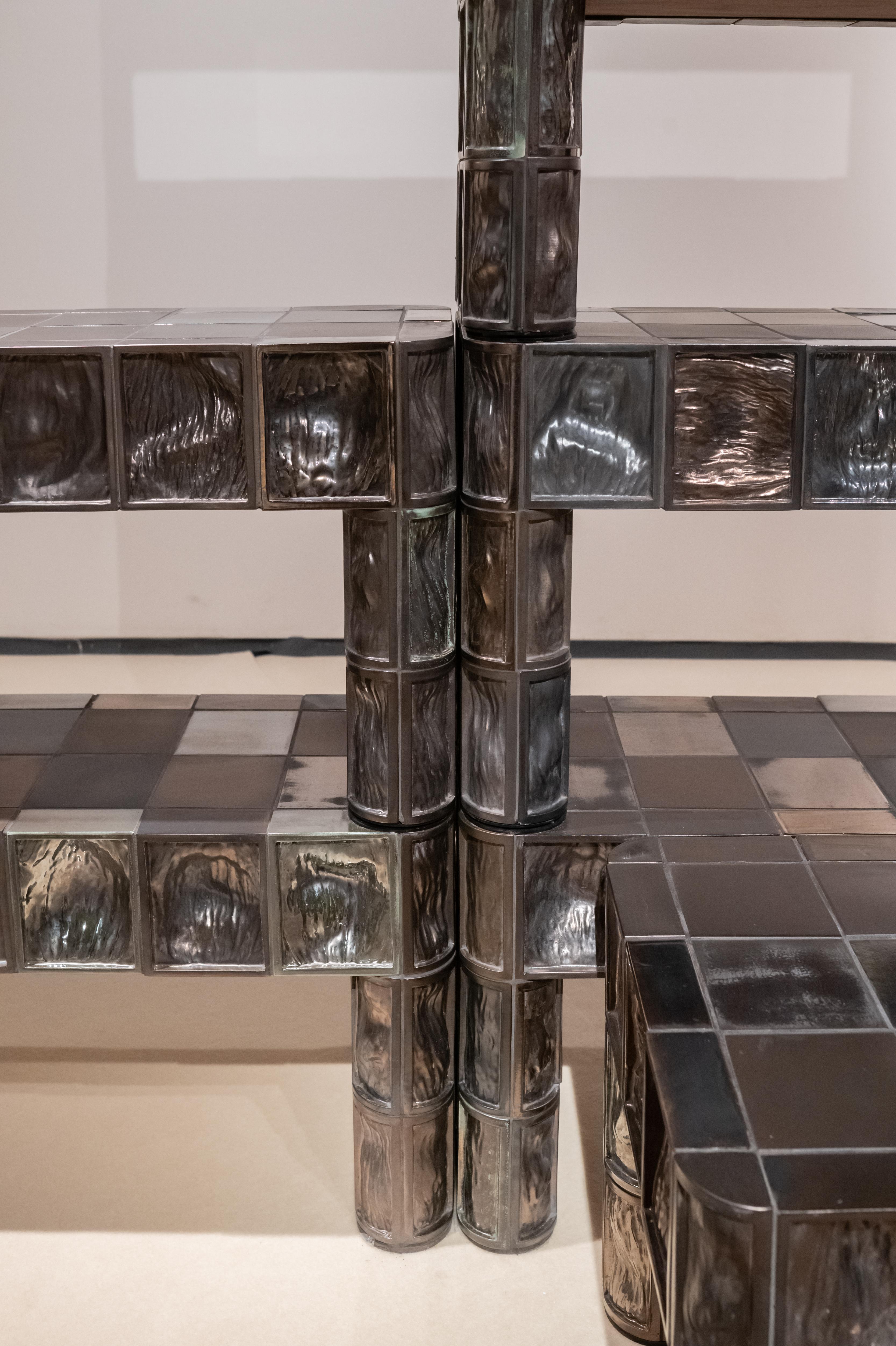 Librería y estanterías Shifting Forms de Rem Atelier en venta 5