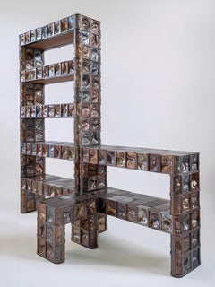 Libreria e scaffali Shifting Forms di Rem Atelier