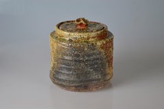 Shigaraki Fresh Water Jar 'Mizusashi' by Takahashi Rakusai III