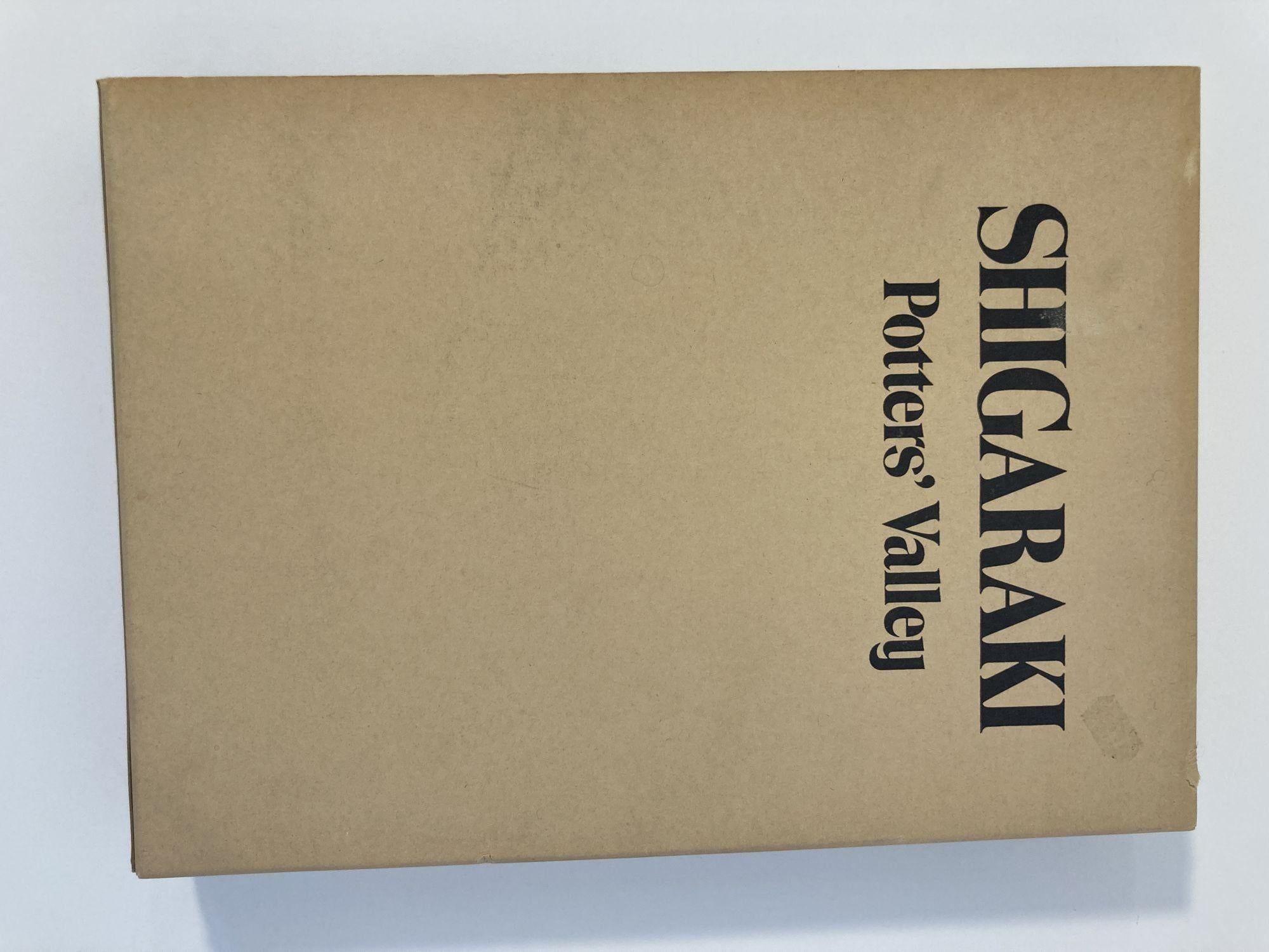 Shigaraki the potters valley 1st Edition 1979 Japan. by Louise Allison Cort.
This is a study of one of the most influential ceramic traditions to emerge from Japan. It details the site of Shigaraki, its valuable wares and the potters who produced