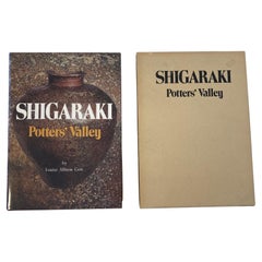 Livre à couverture rigide « Shigaraki the Potters' Valley » de Louise Al, 1ère édition au Japon, 1979