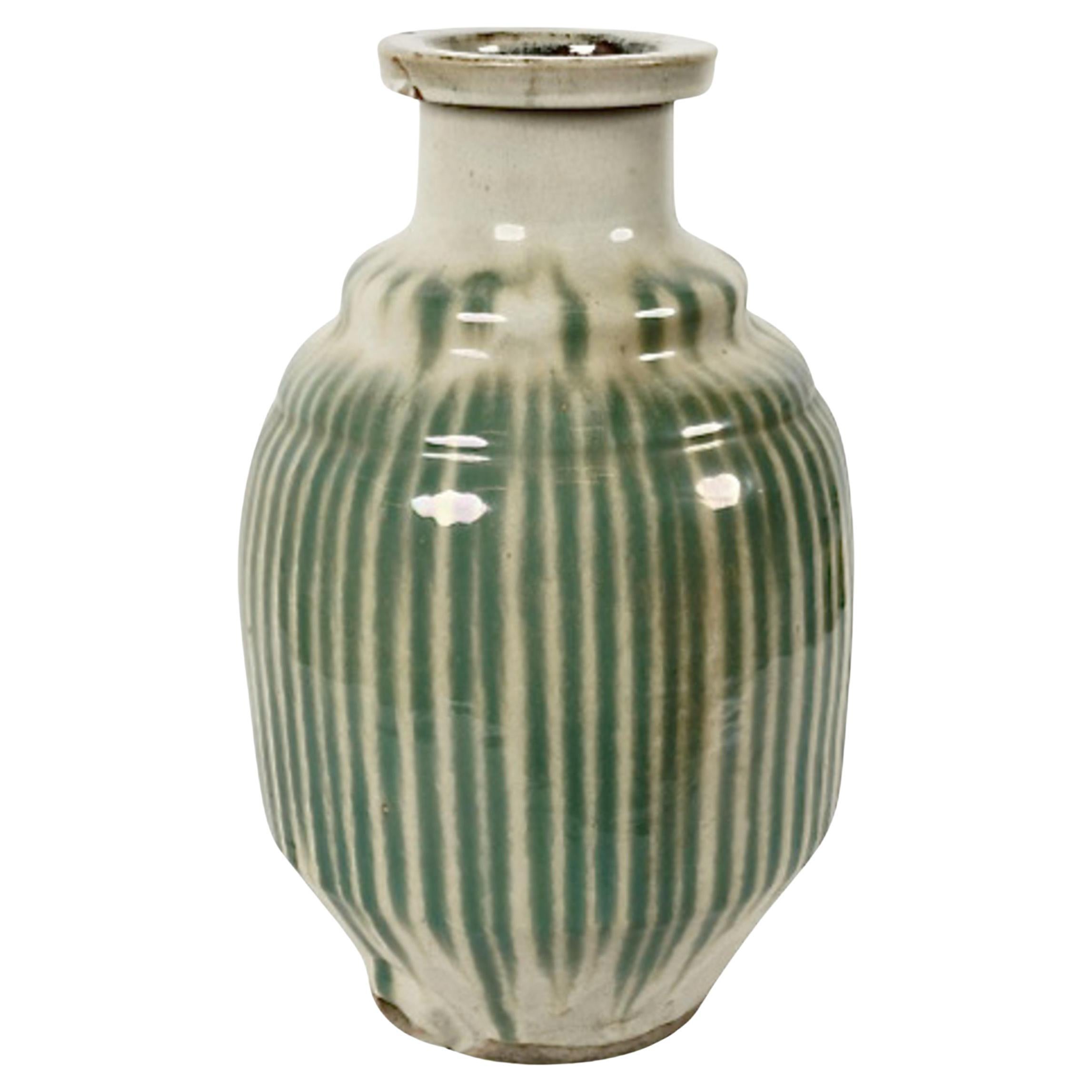 Shigaraki Tsubo Jar, 19th Century For Sale