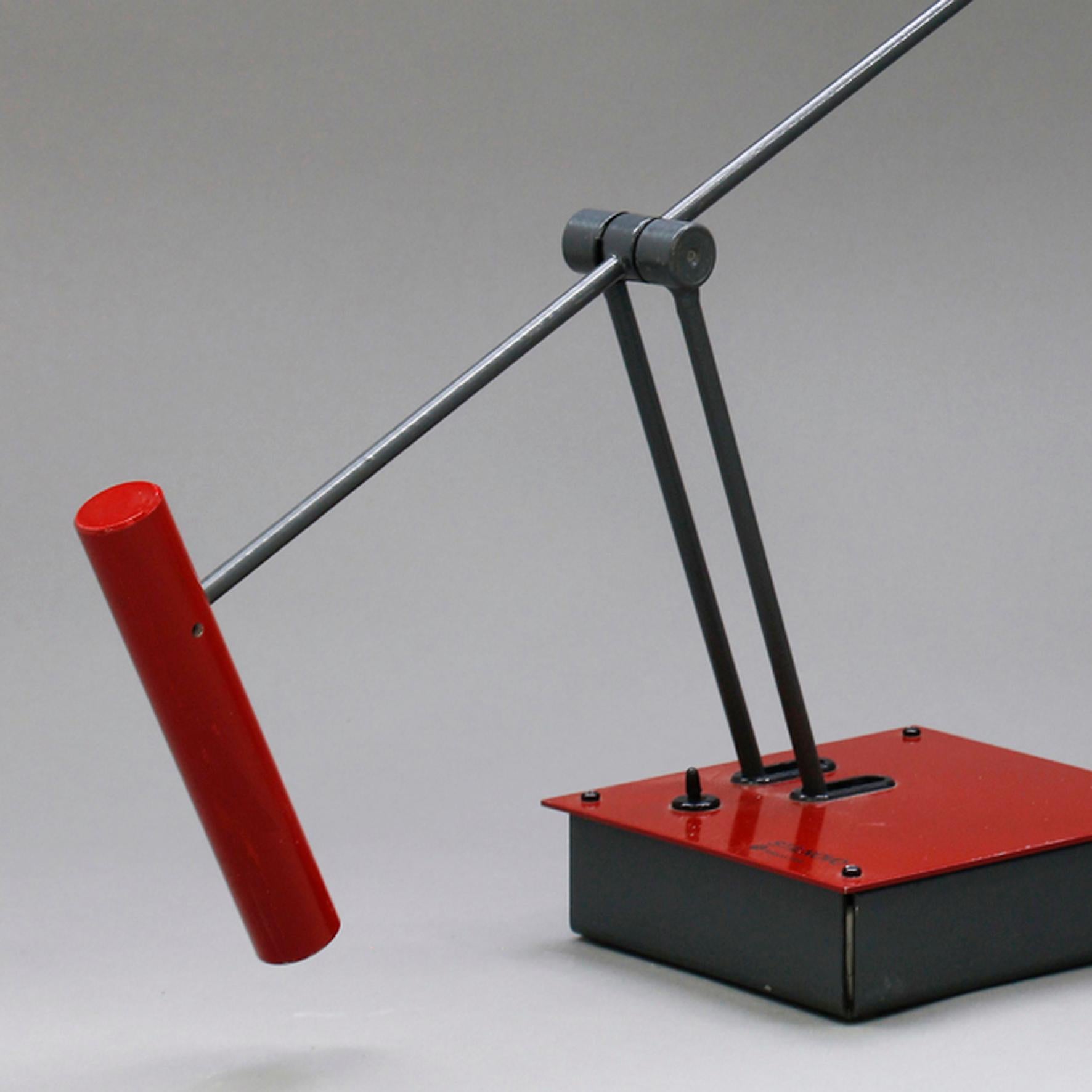 Post-Modern Shigeaki Asahara, Samurai, a Table Lamp for Stilnovo, 1980