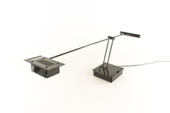 Shigeaki Asahara Table Lamp Samurai for Stilnovo in Black, 1970s