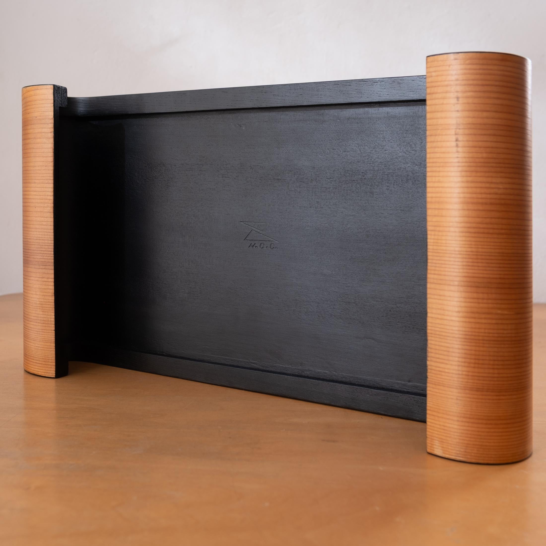 Supporto per scultura in legno giapponese Aomine Shigemichi 2