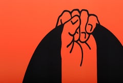 The Letter O, Pop Art Screenprint by Shigeo Fukuda