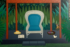 Pausa pranzo, serigrafia moderna di Shigeo Okumura