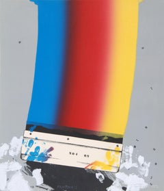 "Painting's", 1975, Silkscreen by Shigeru Taniguchi