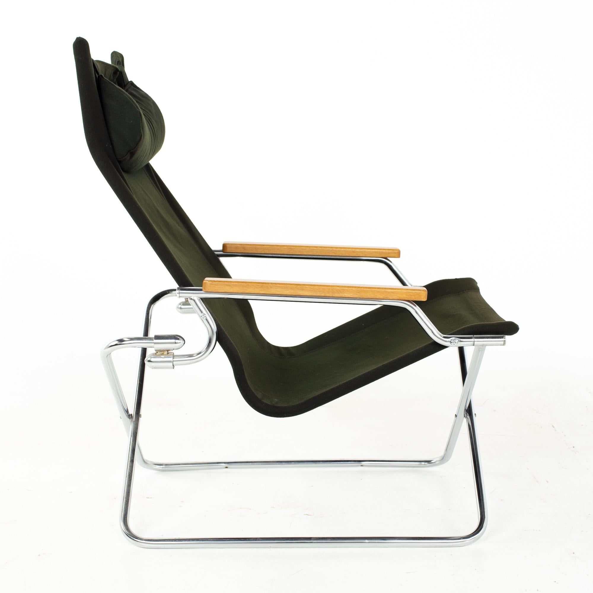 Shigeru Uchida Japanese Mid Century Z Chair In Good Condition In Countryside, IL
