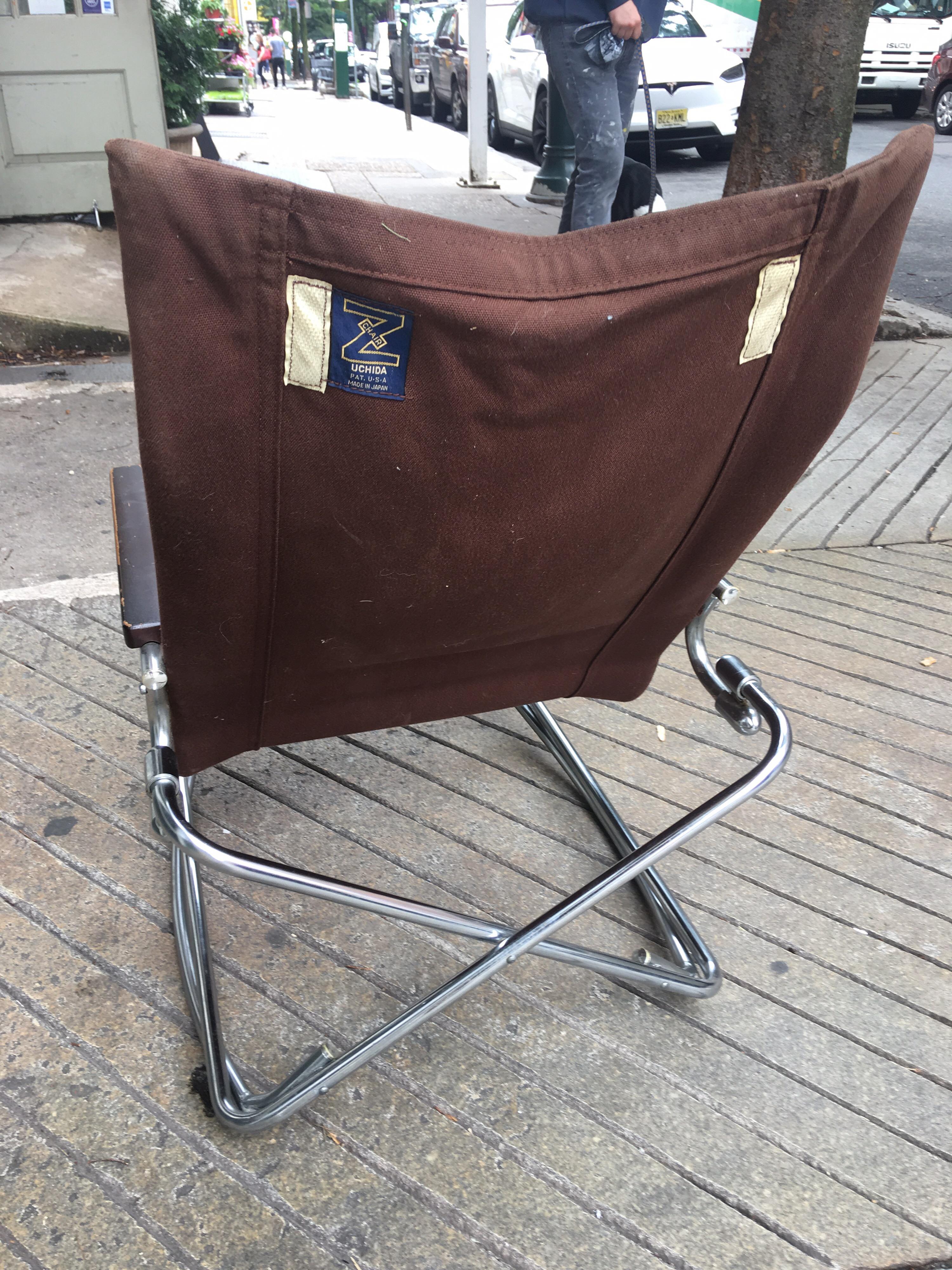 Shigeru Uchida Z Chair/Rocker Made in Japan In Good Condition In Philadelphia, PA