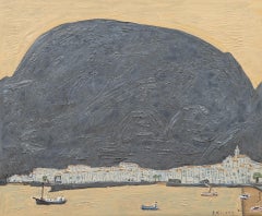 Shigeyoshi Koyama (Born in 1940). Landscape of Cadaqués, 2024. Oil on canvas.