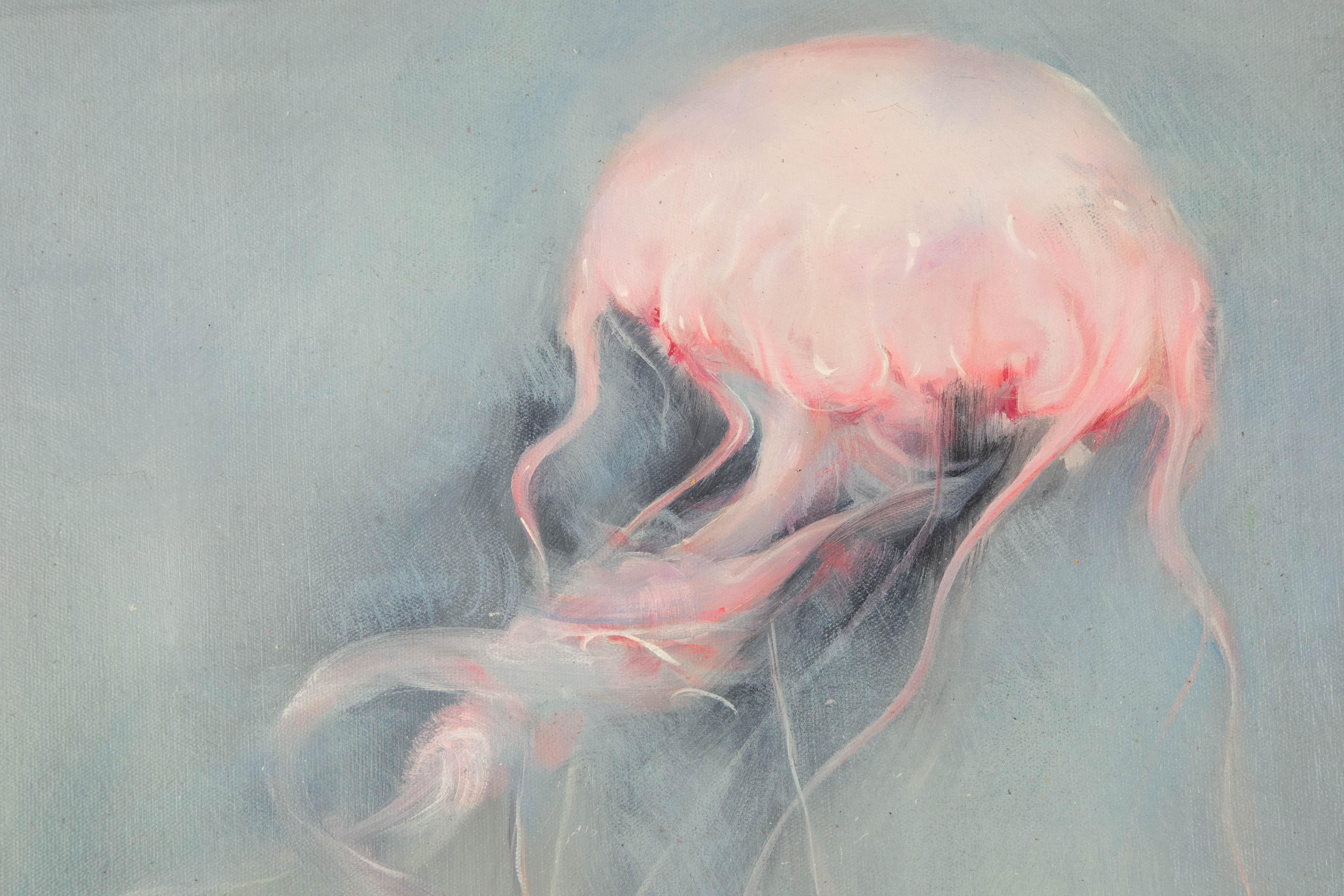 ShiJie Liu Contemporary Original Oil On Canvas 