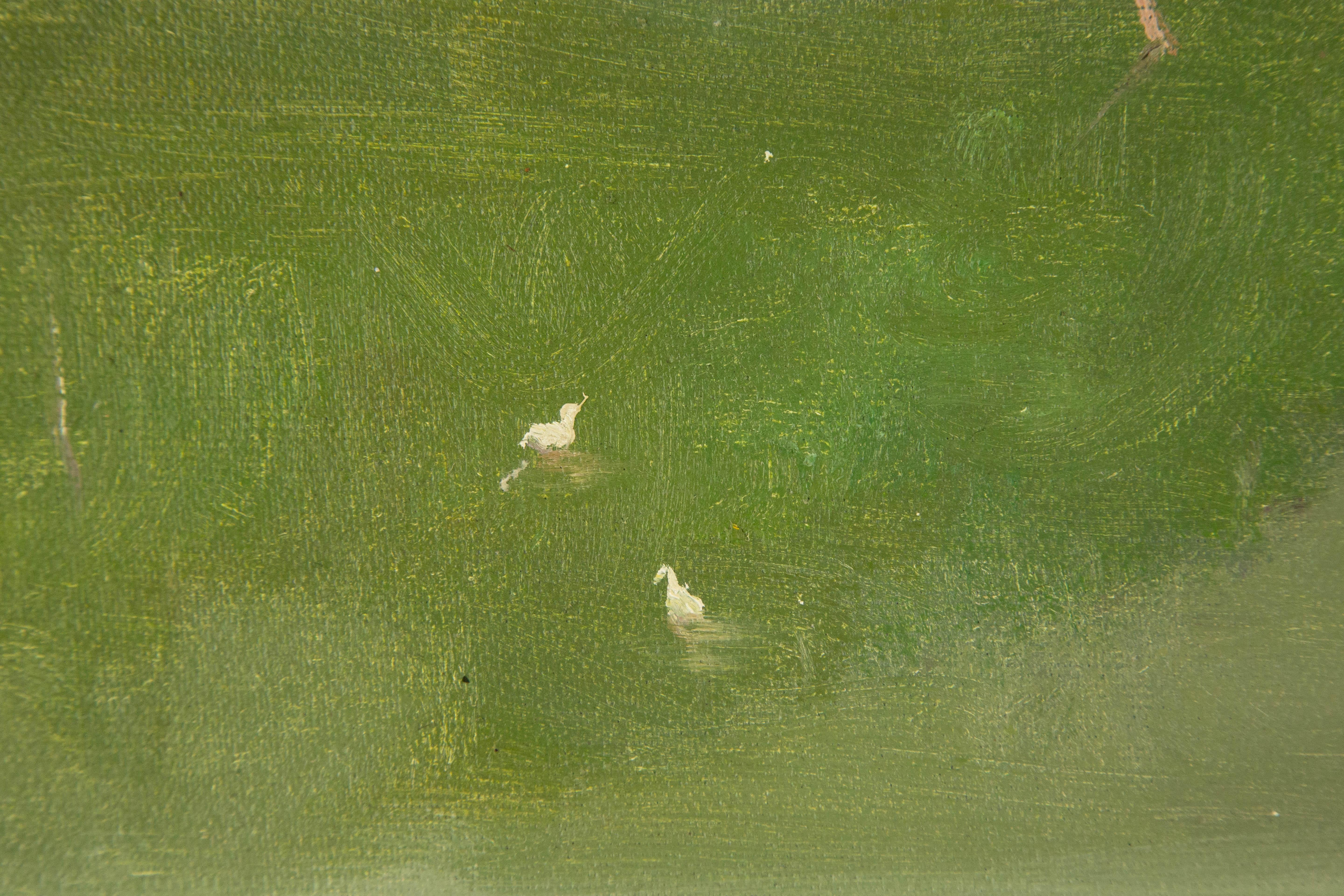 ShiLian Liu Landscape Original Oil On Canvas 